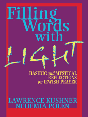 cover image of Filling Words with Light